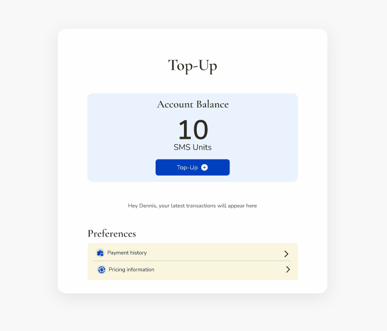 Message sent successfully - showing 120 contacts with delivery report option